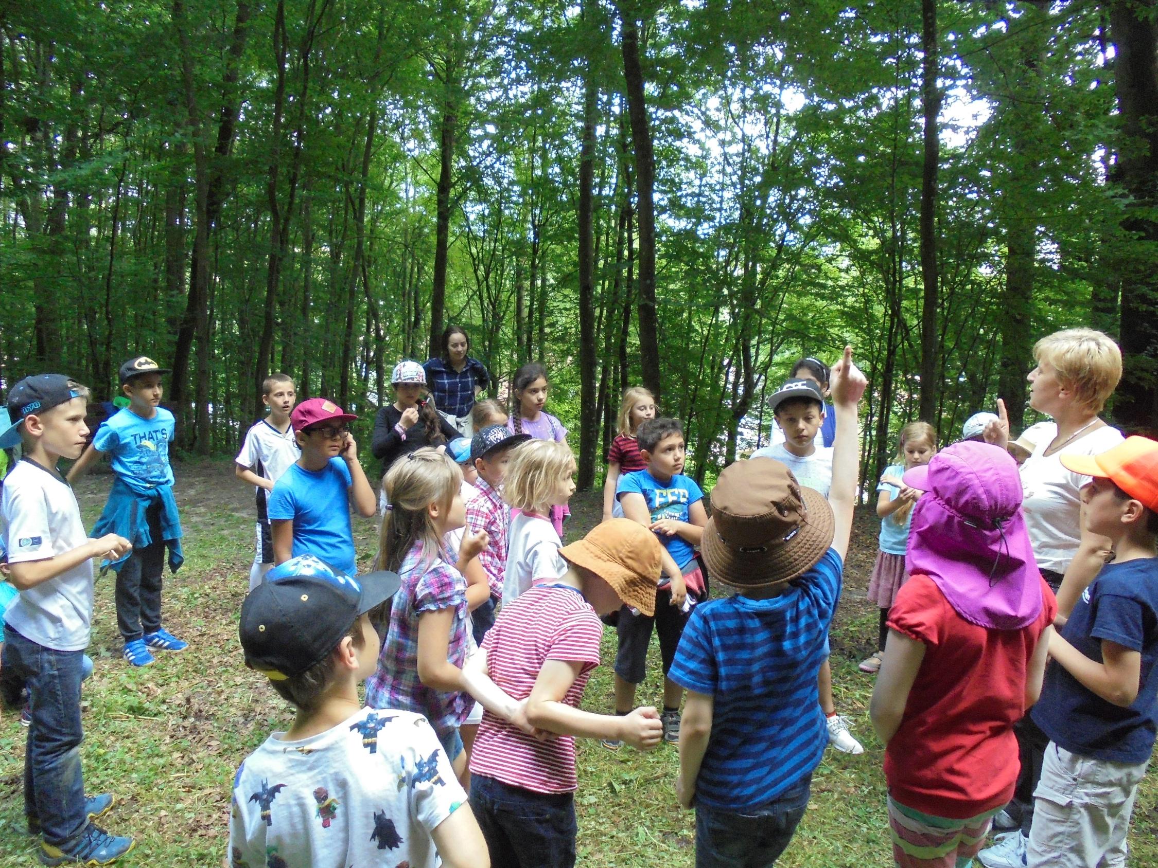 Hortaktion der Schulkinder