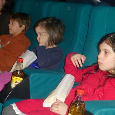 Kinofahrt der Vorschulkinder